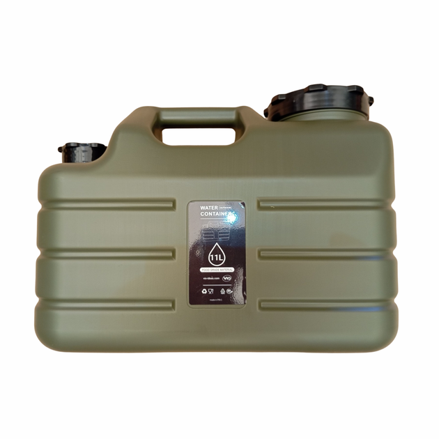 Бутель Канистра для воды с краном и ручкой зеленый ViO PET-TG 11L - изображение 8