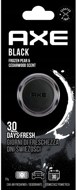 Ароматизатор для автомобіля AXE Mini Vent Black (5010555710229) - зображення 2