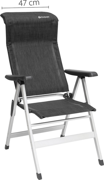 Krzesło składane Outwell Columbia Black (5709388128287) - obraz 3