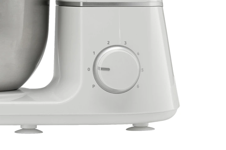 Кухонна машина Gorenje 800Вт, чаша-метал, корпус-метал, насадок-3, білий - зображення 7