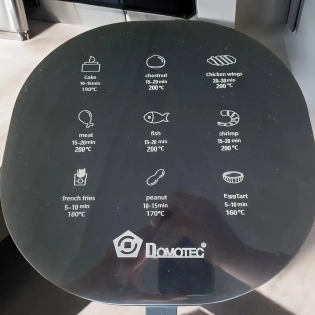 Аэрофритюрница Domotec MS-3221 7 литров мощностью 3500W 7854 - изображение 5