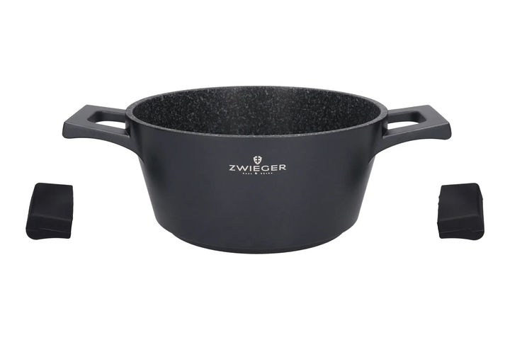 Каструля Zwieger Black Stone з кришкою 28 см (5903357373566) - зображення 5