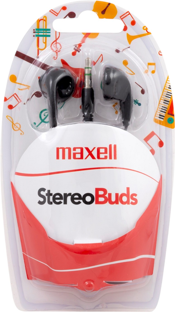 Słuchawki Maxell SteroBuds EB-95 MK III Black (MXSEB95) - obraz 2