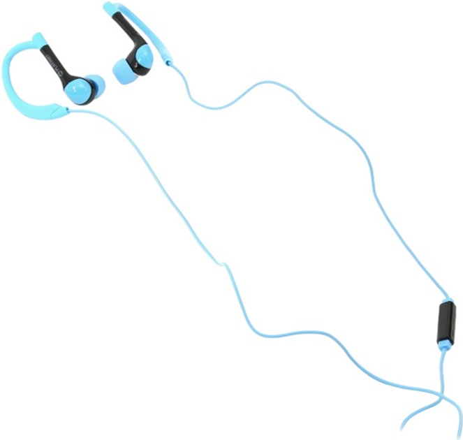 Słuchawki Platinet Sport Earphones Blue (PM1072BL) - obraz 2