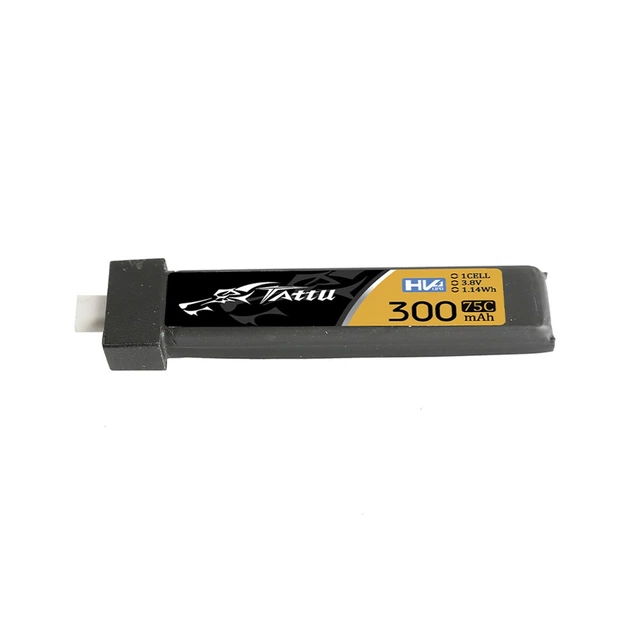 Батарея Tattu 1S 300mAh 3.8V 75C BT2.0 (5 од.) - зображення 2