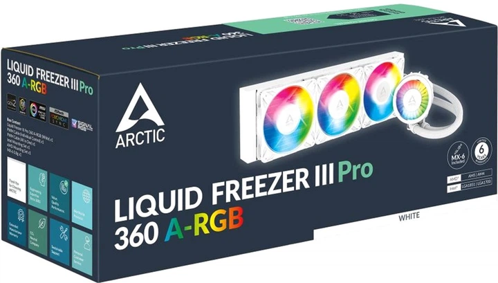 あいう Система жидкостного охлаждения Arctic Liquid Freezer III Pro 360 A
