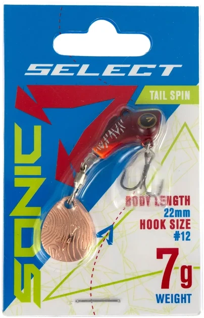 Тейл-спинер Select Sonic 7.0g #06,1870.78.18 - Фото 2 Тейл-спинер Select Sonic 7.0g #06,1870.78.18 - изображение 2