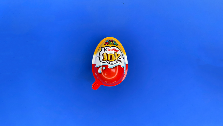 Набір Шоколадне Яйце 4шт Kinder Joy Super Mario Nintendo 20g - зображення 3
