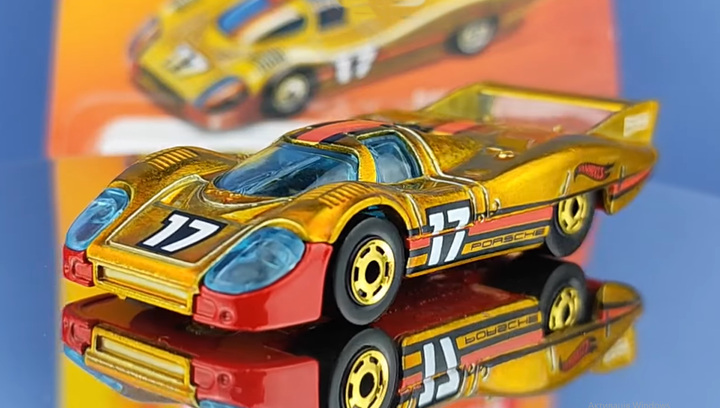 Тематическая Машинка Hot Wheels Porsche 917 LH The Hot Ones 1:64