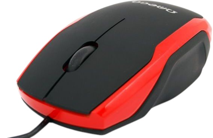 Миша Omega OM-072 3D USB Black/Red (OM072UR) - зображення 2