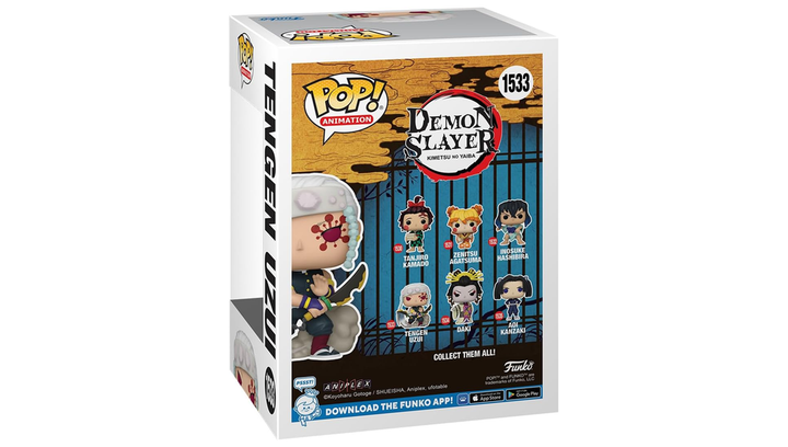 Фігурка FUNKO POP! Клинок Який Знищує Демонів Demon Slayer Tengen Uzui with Nichirin Cleavers Chase 99mm 1533 75574 - зображення 5