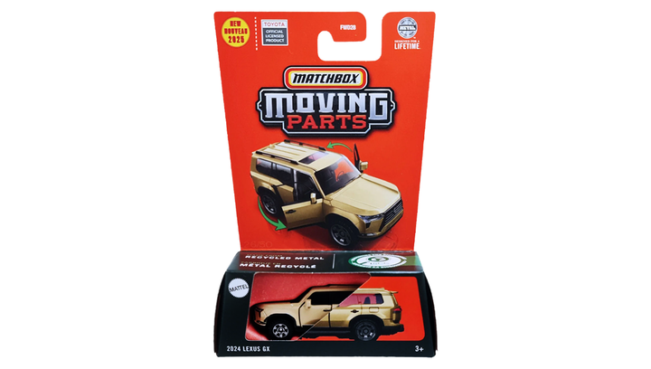 Тематична Машинка Matchbox 2024 Lexus GX Moving Parts 1:64 JBW62