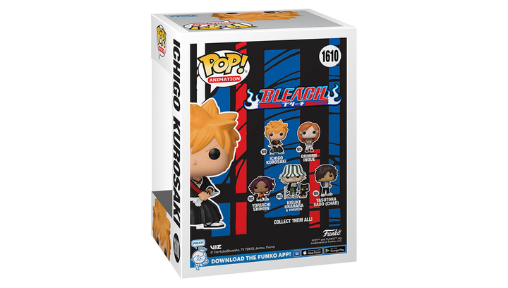 Фигурка FUNKO POP! Блич Ичиго Куросаки Bleach Ichigo Kurosaki with Zangetsu Sword Chase 1610 - изображение 5