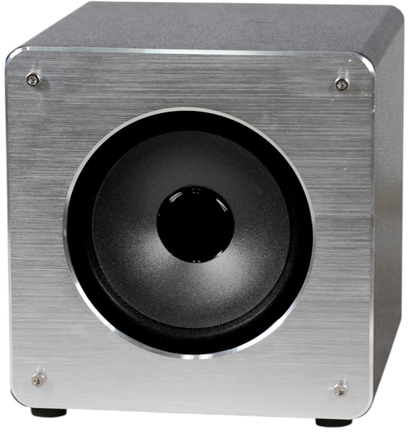 System akustyczny Omega 8W OG62A Aluminum Bluetooth V4.2 TWS Silver (5907595441599) - obraz 1