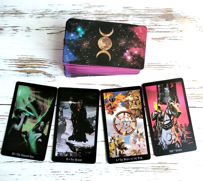Карты Таро Ведьм Witches Tarot Колдовское таро в металлической коробке - изображение 3