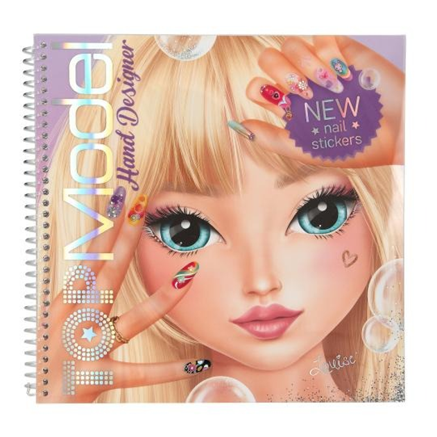 Zestaw kreatywny Depesche Top Model z naklejkami Hand Designer 13029A (4010070680169) - obraz 1
