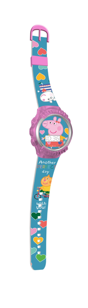 Рації Kids Euroswan Свинка Пеппа 2 шт з цифровим годинником PP17047 (8435507847919) - зображення 4