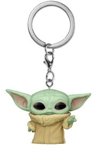 Фигурка брелок Funko Pop Звёздные войны: Мандалорец Малыш Йода Star Wars The Child 4 см FP SW G 132 - изображение 3