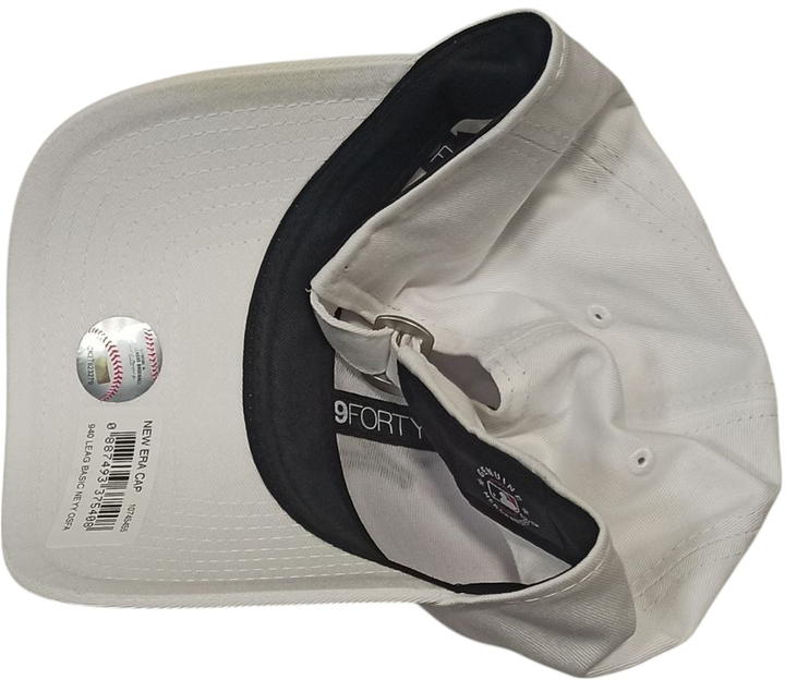 Кепка New Era 940 Leag Basic Neyy 10745455 One Size Біла (0887493375408) (955555909510776) - Уцінка - зображення 3