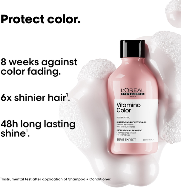 Шампунь для фарбованого волосся L’Oreal Professionnel Paris Serie Expert Vitamino Color 500 мл (3474636975945) - зображення 2