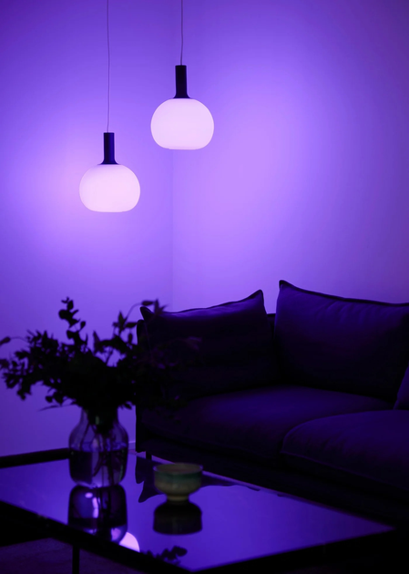 Розумна багатобарвна лампочка Nordlux Smart E27 G95 Colour (5704924006395) - зображення 4