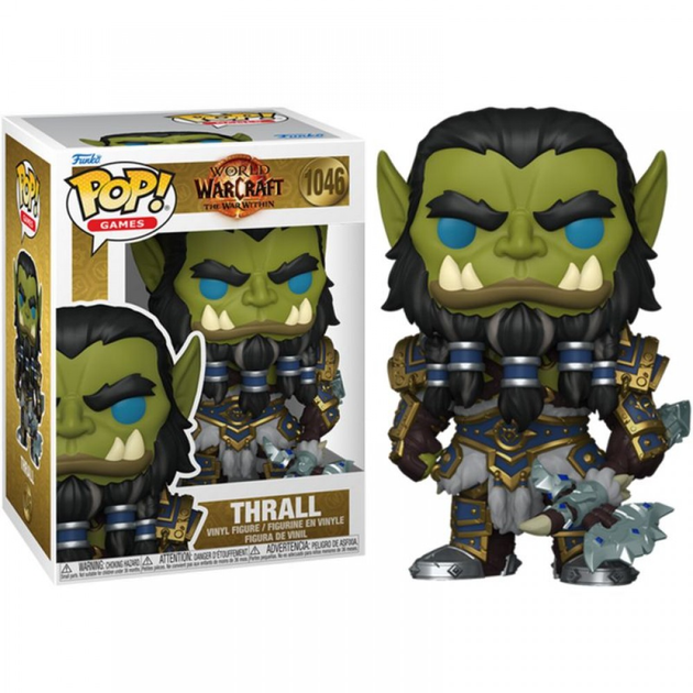 Фигурка Funko Pop Варкрафт Тралл World of Warcraft Thrall 10 см FP WOW T 1046 - Фото 1 Фигурка Funko Pop Варкрафт Тралл World of Warcraft Thrall 10 см FP WOW T 1046 - изображение 1