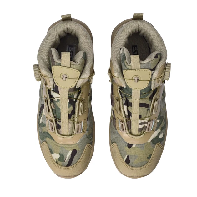 Ботинки тактические Lesko 661 Camouflage CP 40 автоматическая пряжка - изображение 2