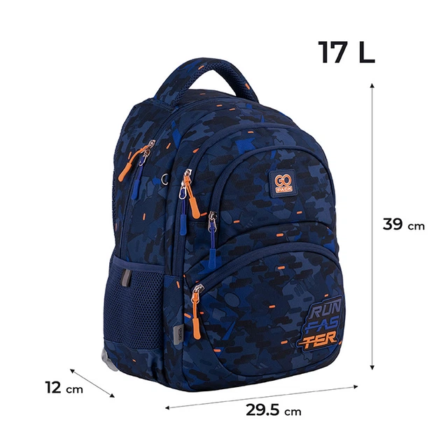 Рюкзак GoPack Education GO24-175M-10 Faster - Фото 3 Рюкзак GoPack Education GO24-175M-10 Faster - изображение 3