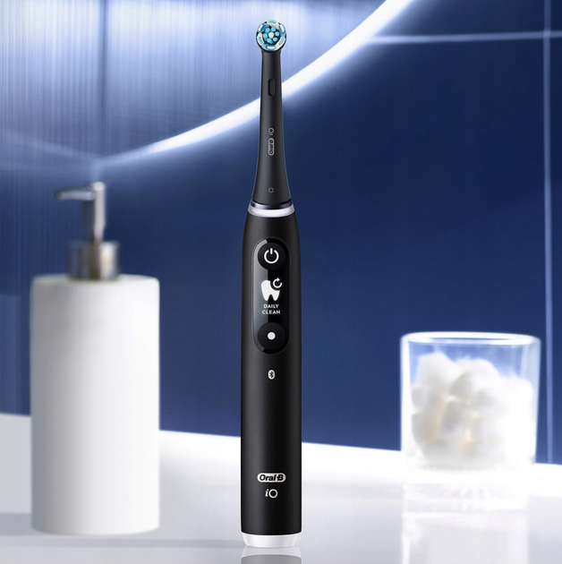 Elektryczna szczoteczka do zębów Oral-B iO Series 6 Black Lava Luxe Edition (8700216837811) - obraz 3