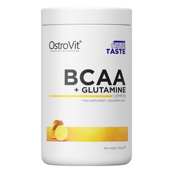 Аминокислоты OstroVit BCAA + Glutamine 500 грамм - Фото 1 Аминокислоты OstroVit BCAA + Glutamine 500 грамм - изображение 1