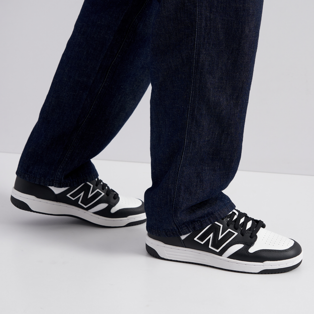 Sneakersy damskie New Balance 480 BB480LBA 38.5 (6US) Czarne (196652948255) - obraz 2
