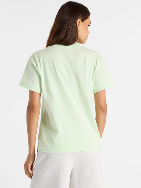 T-shirt damski bawełniany New Balance Sport Essentials Jersey WT41509 L Seledynowa (197967348198) - obraz 2