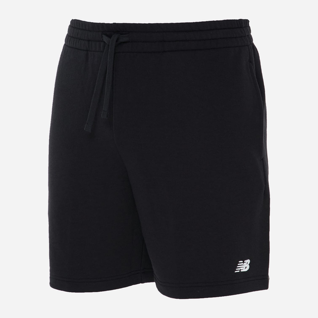 Spodenki dresowe męskie z kieszeniami New Balance Small Logo MS41520 L Czarne (197375394893) - obraz 7