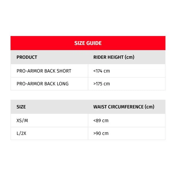 Защита спины Dainese PRO-ARMOR BACK LONG 2.0 L/2X - изображение 2
