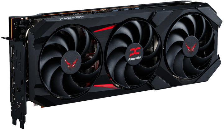 Відеокарта Powercolor PCI-Ex Radeon RX 9070 XT Red Devil OC Edition 16GB GDDR6 (256bit) (3060/20000) (HDMI, 3 x DisplayPort) (RX9070XT 16G-E/OC/BP) - зображення 2