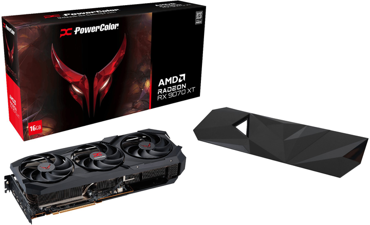 Karta graficzna Powercolor PCI-Ex Radeon RX 9070 XT Red Devil OC Edition 16GB GDDR6 (256bit) (3060/20000) (HDMI, 3 x DisplayPort) (RX9070XT 16G-E/OC/BP) - obraz 11