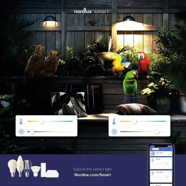 Zestaw inteligentnych żarówek Nordlux Smart Light - GU10 4.5 W 2 szt. (5704924001963) - obraz 6