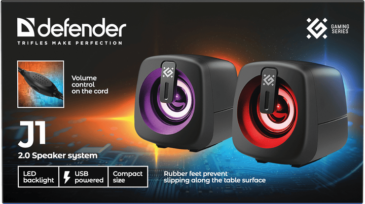 Акустика Defender J1 6Вт USB Black (65961) (7125943) - зображення 12