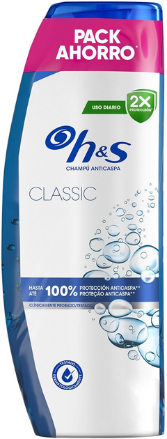 Набір шампунів проти лупи Head & Shoulders Classic 2 x 330 мл (8700216474160) - зображення 1
