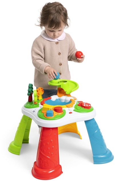 Дитячий інтерактивний стіл Chicco Лісові друзі (8058664177103) - зображення 7