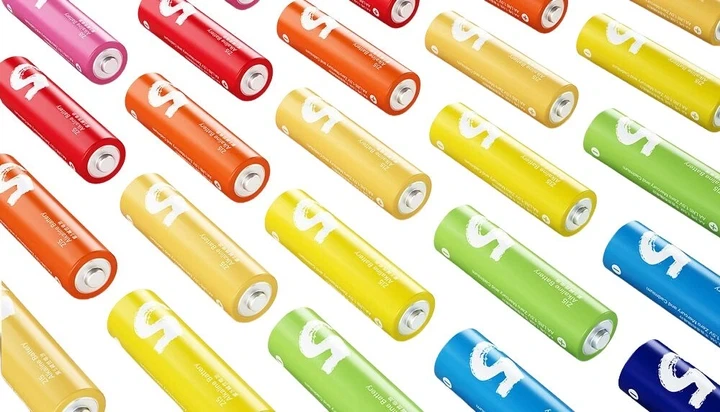 Батарейка ZMI Alkaline Battery ZI5 Rainbow AA 40шт - Фото 3 Батарейка ZMI Alkaline Battery ZI5 Rainbow AA 40шт - изображение 3
