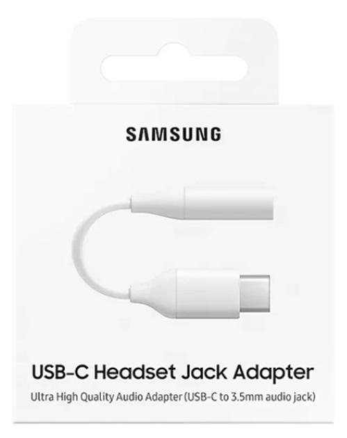 Адаптер Samsung USB Type-C 3.5mm mini-Jack White (EE-UC10JUWRGRU) - зображення 4