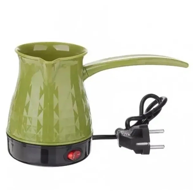 Кофеварка Електротурка 500ml 600W Marado MA-1625 Green турка электрическая - изображение 2