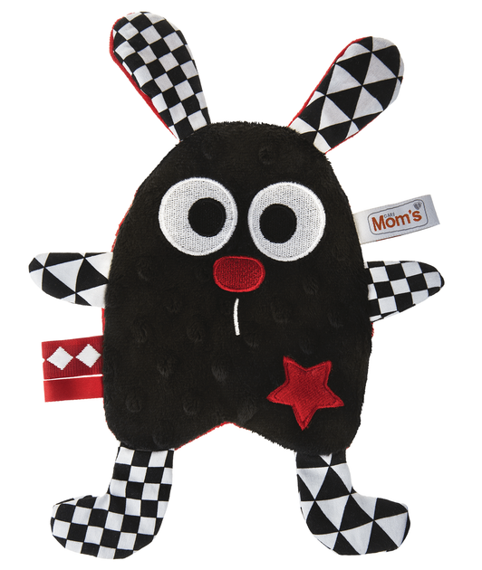 Szeleścik sensoryczny Hencz Toys z gwiazdką czarny (969) - obraz 1