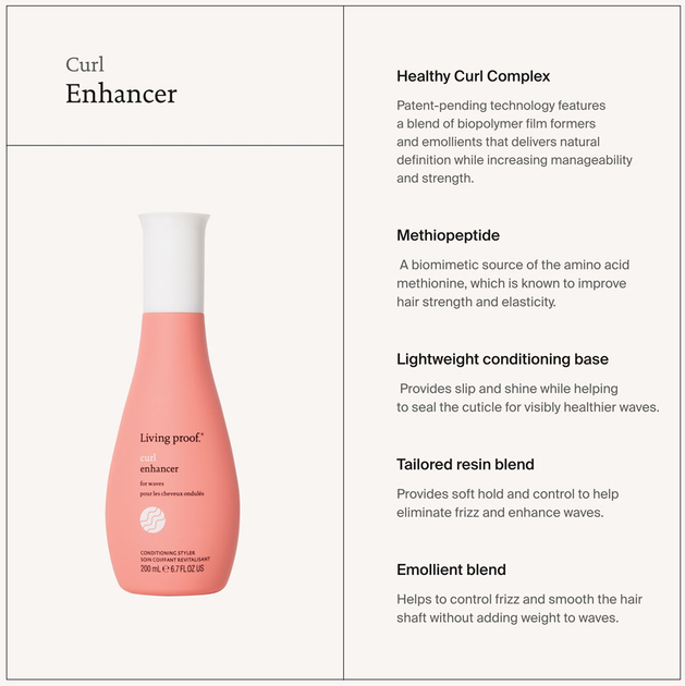 Кондиціонер для кучерявого волосся Living Proof Curl Enhancer 200 мл (815305025944) - зображення 2