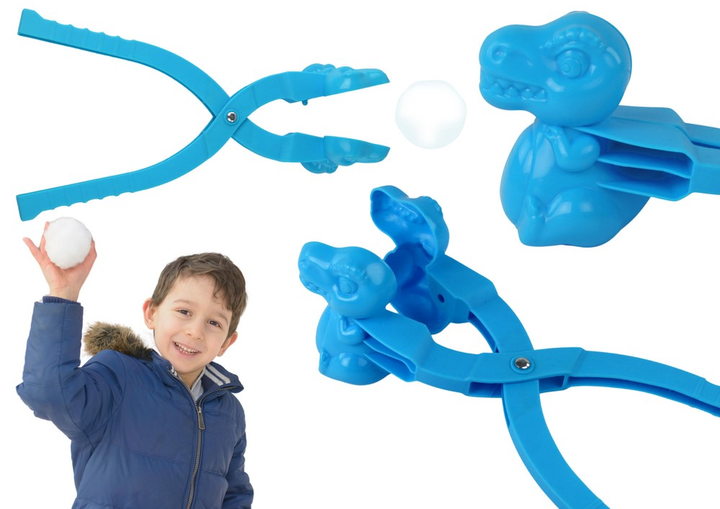Сніжколіп для ліплення сніжок LEAN Toys Динозавр Синій (5905991007555) - зображення 6