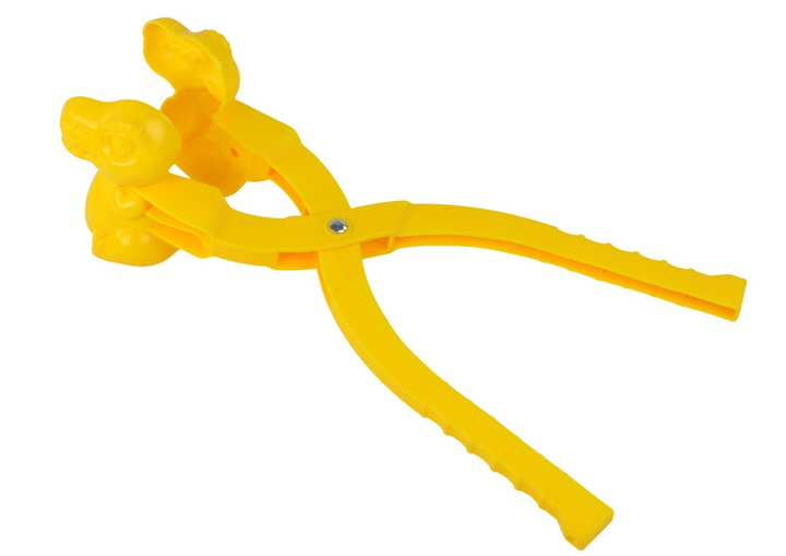Сніжколіп для ліплення сніжок LEAN Toys Динозавр Жовтий (5905991007548) - зображення 3