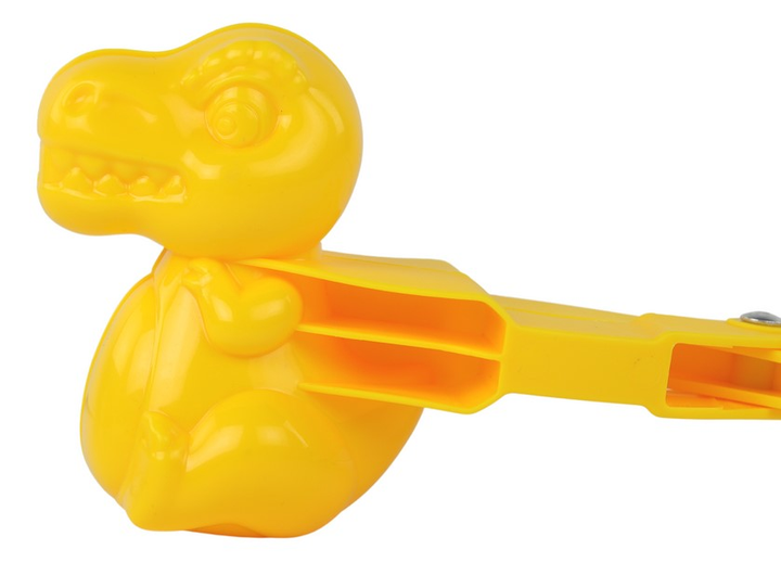 Сніжколіп для ліплення сніжок LEAN Toys Динозавр Жовтий (5905991007548) - зображення 4