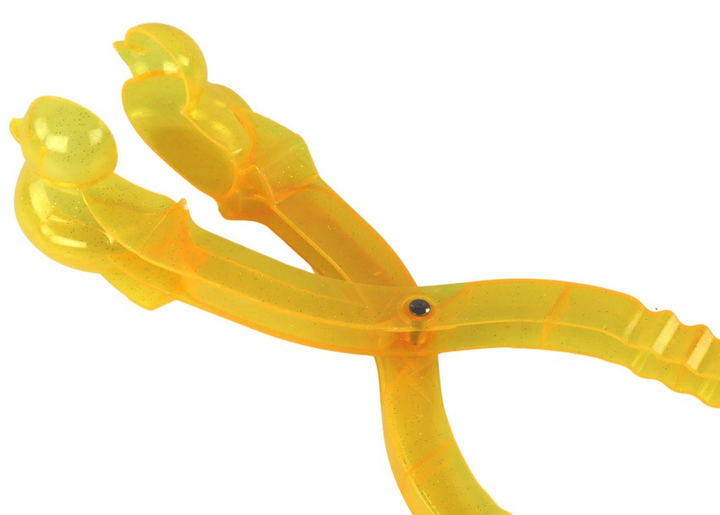 Maszynka do robienia śnieżek LEAN Toys Śnieżkomat Kaczka Żółta (5905991007517) - obraz 5