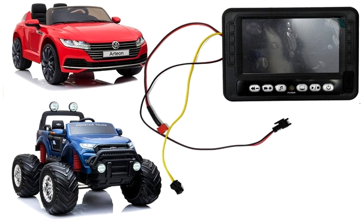 Panel muzyczny LEAN Toys do Ford Ranger Monster DK-550 Arteon LCD MP4 2802 (5907625584883) - obraz 2